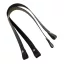 Genuine Leather Bag Handle Set Black, 60x2,5 cm