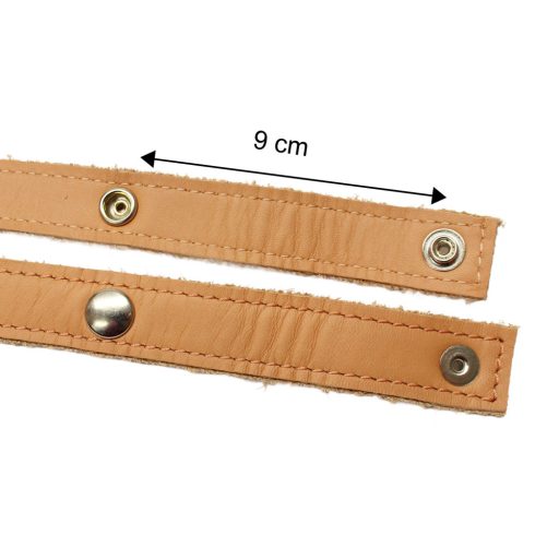 Genuine Leather Bag Handle Set 