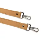 Adjustable Length, Genuine Leather Bag Strap. 2 cm Wide.