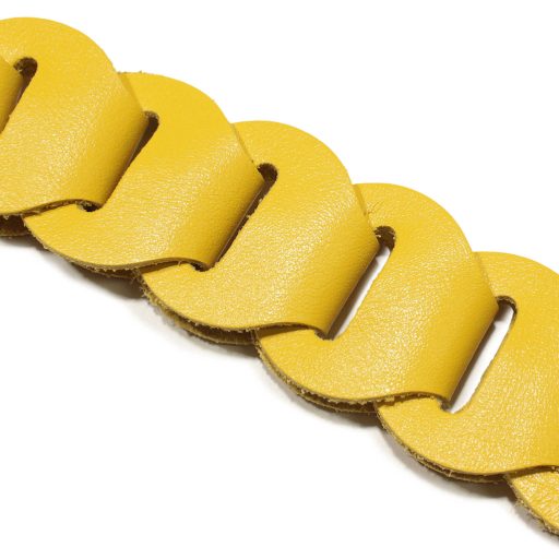 DIY Leather Strap Kit – Leather Bag Strap, Shoulder Bag Length Version, Yellow