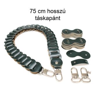 DIY Leather Strap Kit – Leather Bag Strap, Green