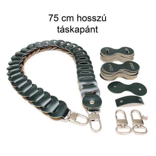 DIY Leather Strap Kit – Leather Bag Strap, Green
