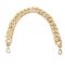 Handbag Strap Chain with Giant Links, Nickel, 55 cm