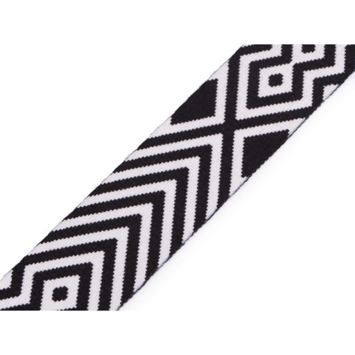 Geometrical pattern Handbag Strap, 38 mm