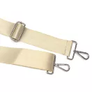 Beige bag strap, 5 cm - 2" wide