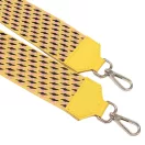 Beige Gold, Wide Handbag Strap, 40 mm, Gold