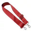 Dark red detachable bag strap, 5 cm - 2" wide