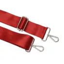 Dark red detachable bag strap, 5 cm - 2" wide