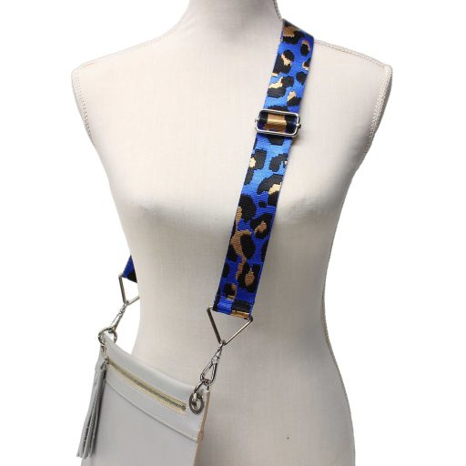 Leopard pattern Handbag Strap, 40 mm
