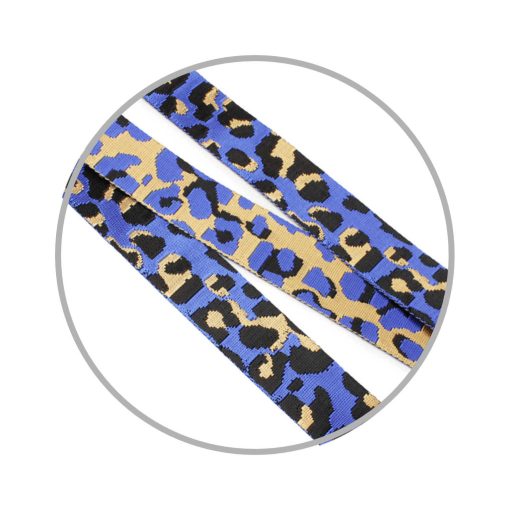 Leopard pattern Handbag Strap, 40 mm
