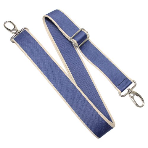 Blue changeable bag strap, 38mm wide.