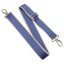 Blue changeable bag strap, 38mm wide.