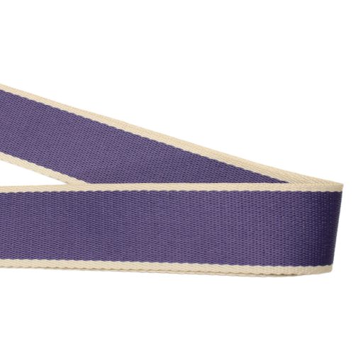 Violet changeable bag strap, 38 mm, nickel
