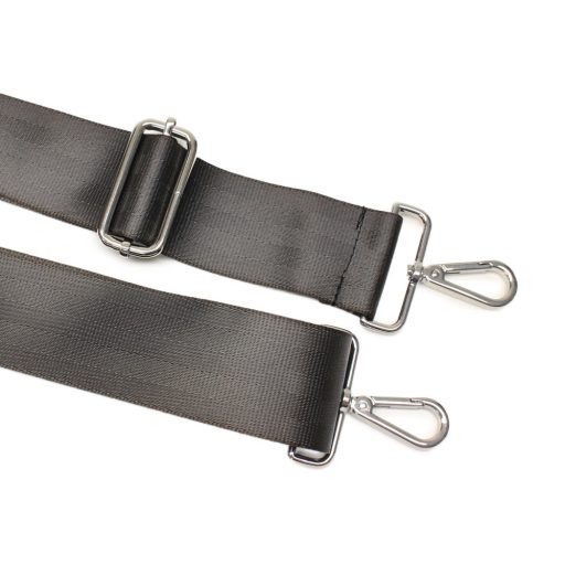 Dark Grey detachable bag strap, 5 cm - 2" wide