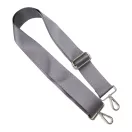 Grey detachable bag strap, 5 cm - 2" wide