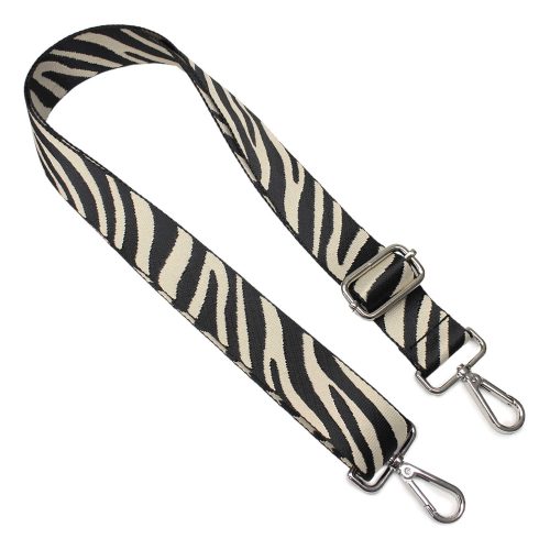 Zebra pattern Handbag Strap, 40 mm