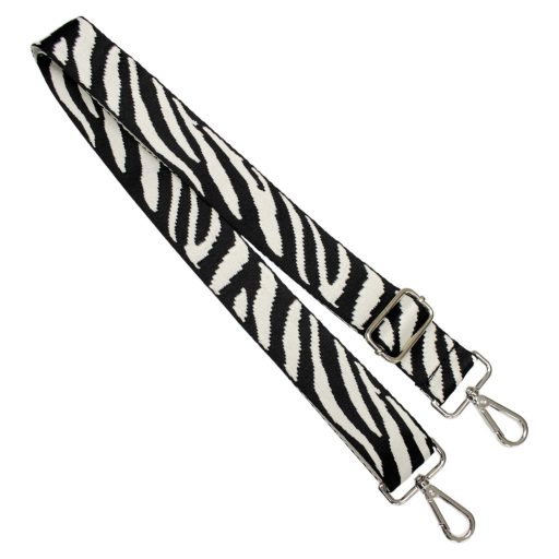 Zebra pattern Handbag Strap, 40 mm