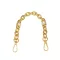 Gold Short Bag Chain with Pearls – 35 cm