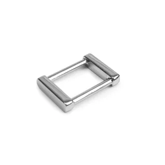 20 mm Square Handle Holder, Silver Colour – Cast Zamak