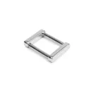 20 mm Square Handle Holder, Silver Colour – Cast Zamak