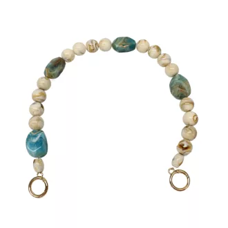 Colorful Pearl Bag Chain – 55 cm