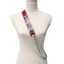 Wide bag strap with chain, nickel