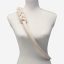 Wide bag strap with chain, nickel