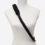 Wide bag strap with chain, nickel