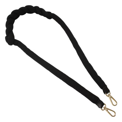 Wide bag strap with chain, nickel