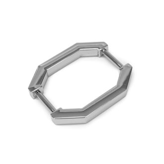 Octagonal Handle Holder, 15 mm, Nichel