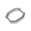 Octagonal Handle Holder, 15 mm, Nichel