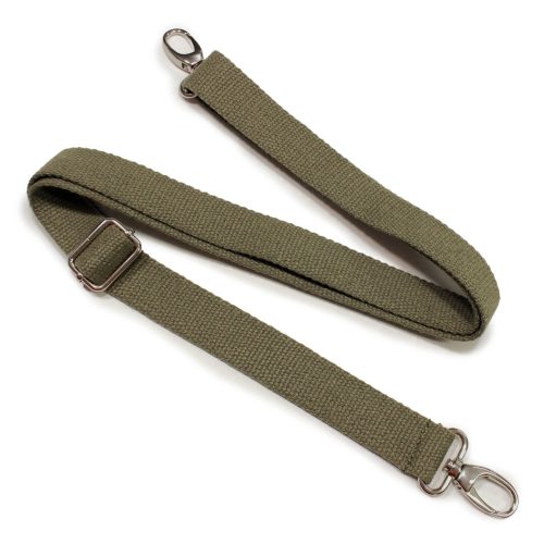 bag shoulder strap Cotton, military, 30 mm, Nickel