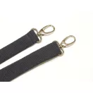 Dark Blue Cotton Bag Strap 3 cm – Adjustable, Detachable Shoulder Strap Nickel