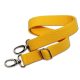 bag shoulder strap Cotton, Yellow, 30 mm, Nickel