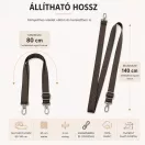 Yellow Cotton Bag Strap 3 cm – Adjustable, Detachable Shoulder Strap, Nickel