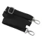 Black Cotton Bag Strap 3 cm – Adjustable, Detachable Shoulder Strap Nickel