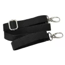 Black Cotton Bag Strap 3 cm – Adjustable, Detachable Shoulder Strap Nickel