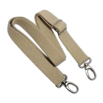   Yellow Cotton Bag Strap 3 cm – Adjustable, Detachable Shoulder Strap, Nickel