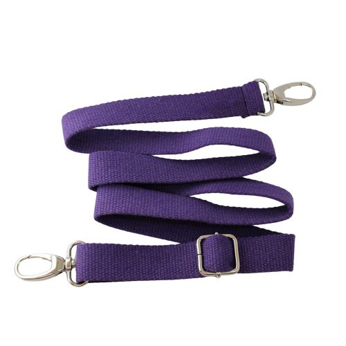 bag shoulder strap Cotton, Purple, 30 mm, 