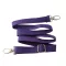 Purple Cotton Bag Strap 3 cm – Adjustable, Detachable Shoulder Strap, Nickel