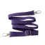 Purple Cotton Bag Strap 3 cm – Adjustable, Detachable Shoulder Strap, Nickel