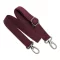 Wine Red Cotton Bag Strap 3 cm – Adjustable, Detachable Shoulder Strap, Nickel