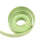 bag shoulder strap Cotton, Light Green, 30 mm, Nickel