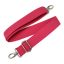 Bag shoulder strap Cotton, Pink, 40 mm, Nickel
