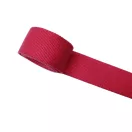 Bag shoulder strap Cotton, Pink, 40 mm, Nickel