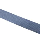 Bag shoulder strap Cotton, jeans blue 40 mm, Nickel