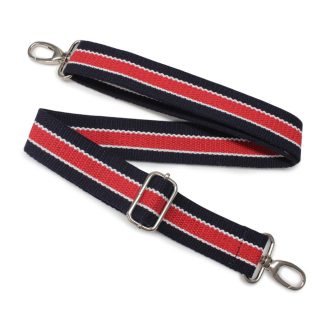   bag shoulder strap Cotton, Flax Coloured, 40 mm, Nickel, with Shoulder Pad