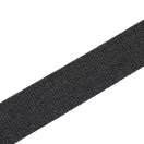 bag shoulder strap Cotton, Dark Grey, 40 mm, Nickel