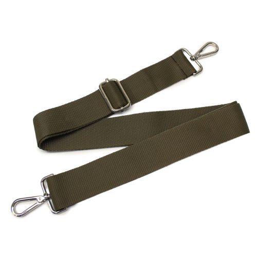 bag shoulder strap, Black, 40 mm, Nickel
