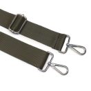 bag shoulder strap, Black, 40 mm, Nickel